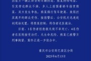 事业运势重庆一司机因持续鸣笛引发争执 强行驶离致1人死亡4人受伤